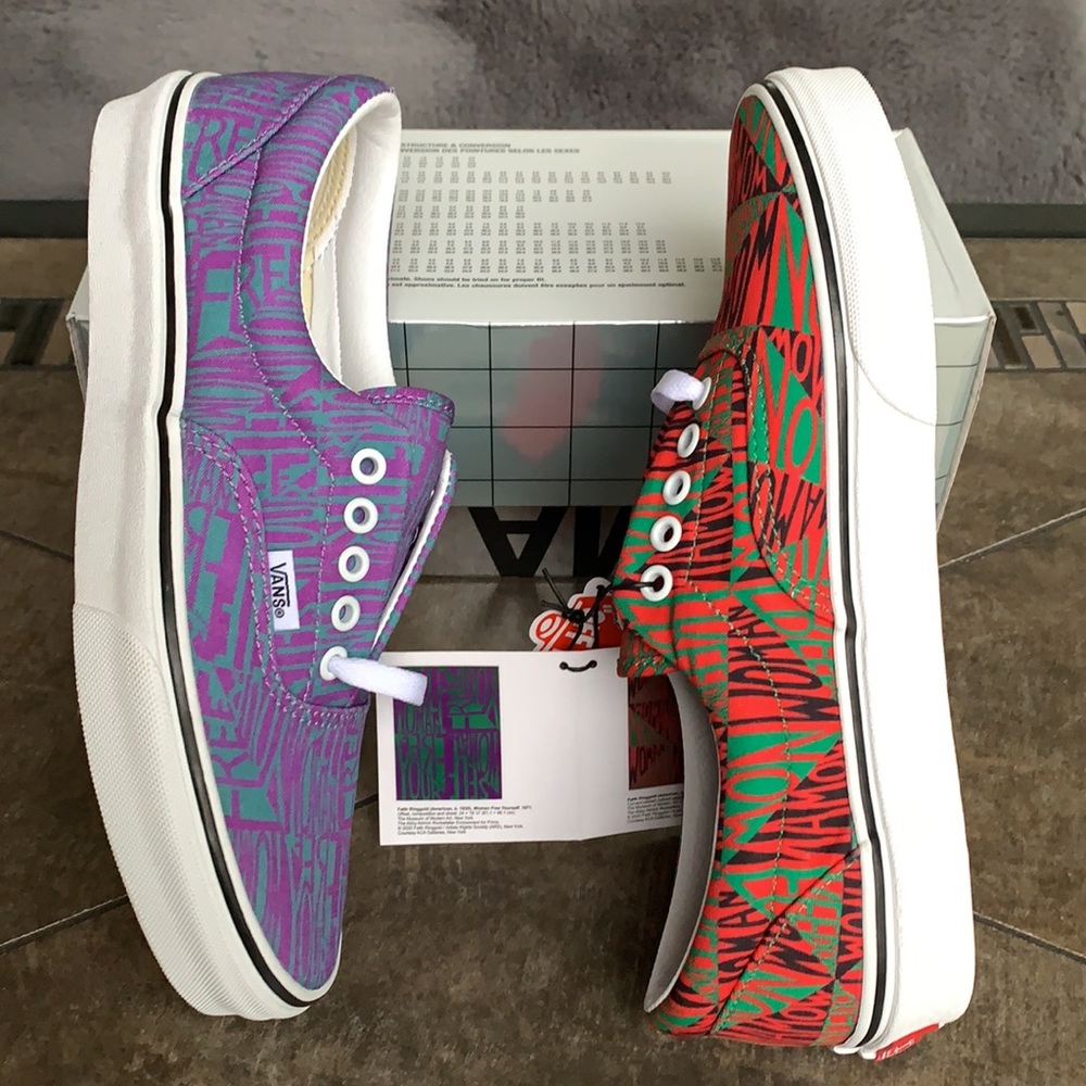 VANS WMNS ERA MOMA Falthringgold/Trwht Sneakers - Picture 11 of 16